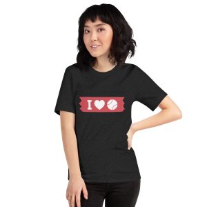 I Love Softball Unisex t-shirt